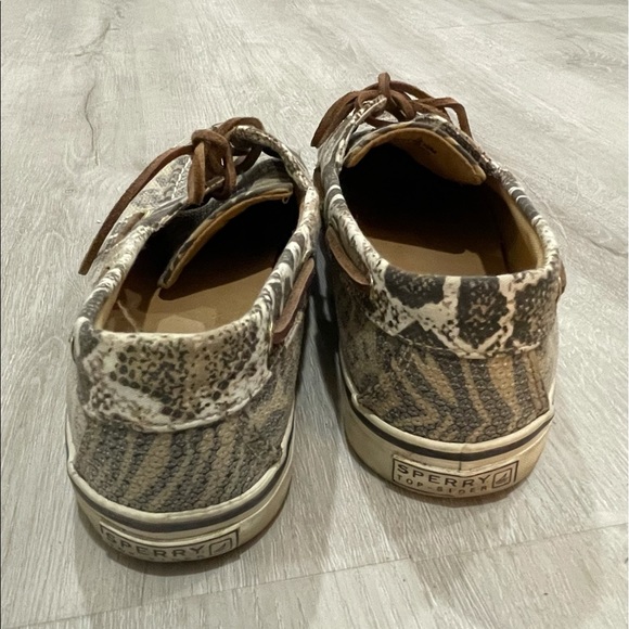 Sperry, mixed animal print boat shoe - Picture 2 of 2